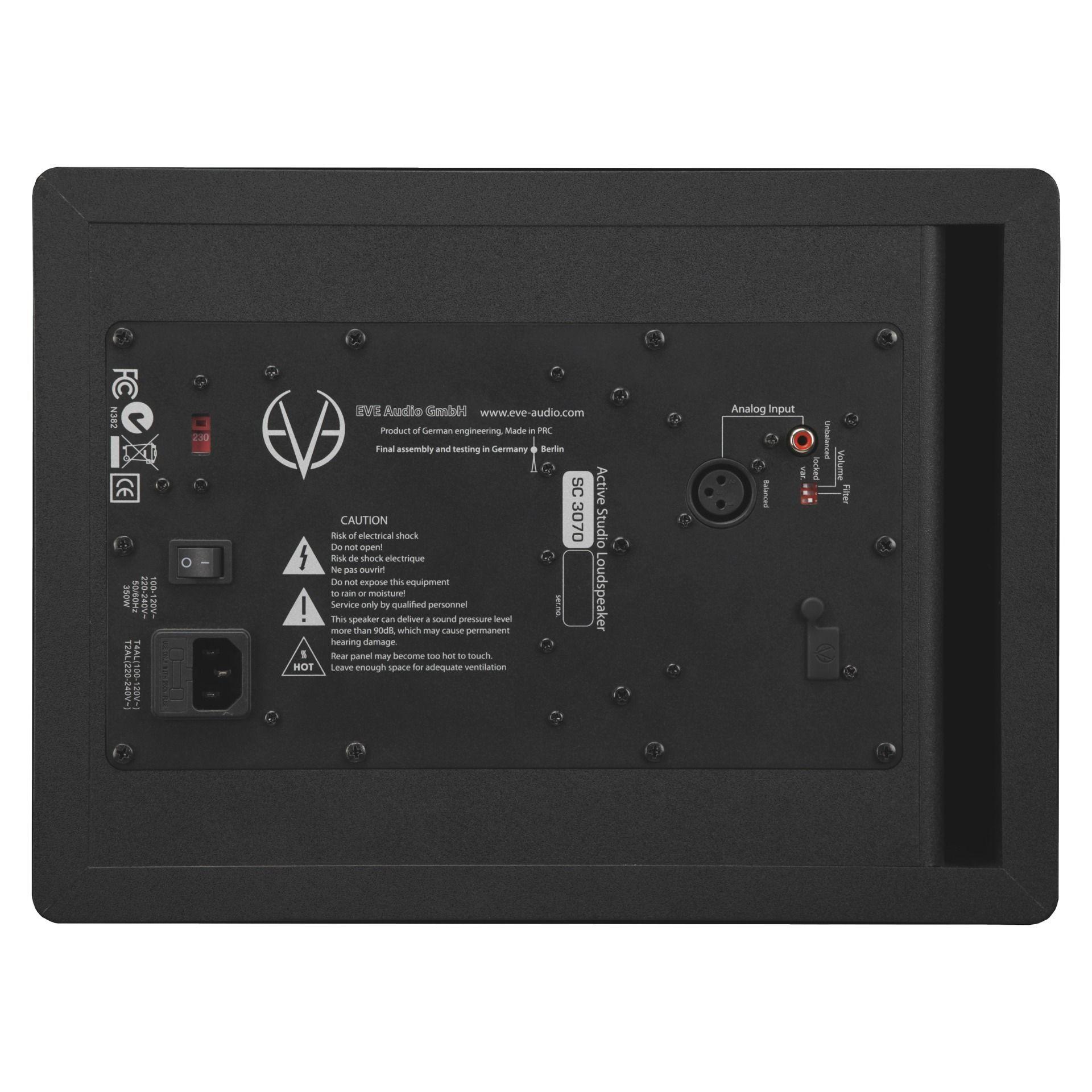 Eve Audio SC3070 3-Way, 7" Active Nearfield / Midfield - Left