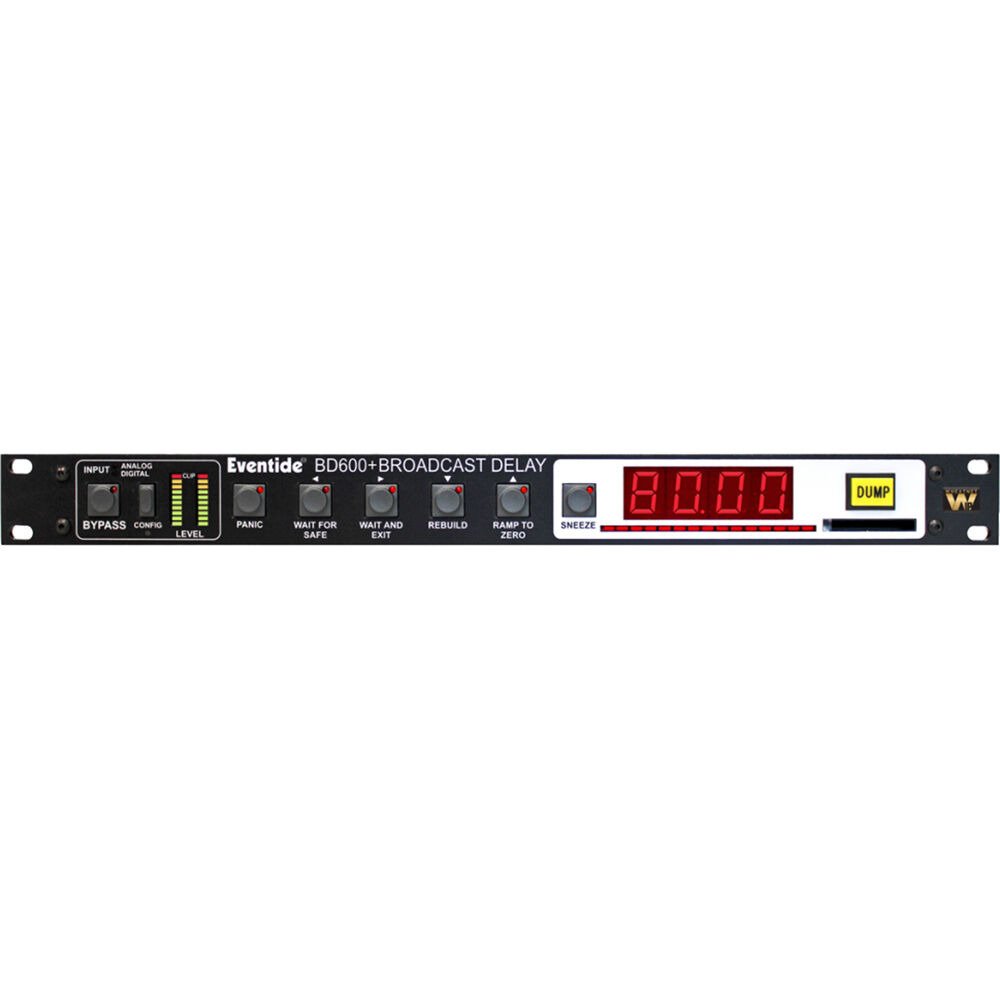 Eventide BD600W+ Broadcast Profanity Delay with WheatNet-IP