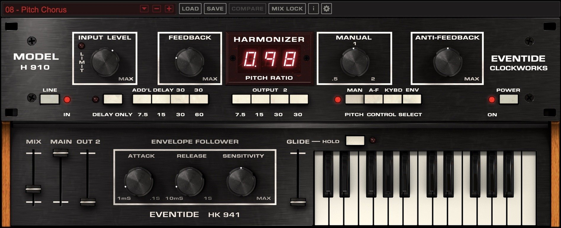 Eventide H910 Harmonizer® Plug-in
