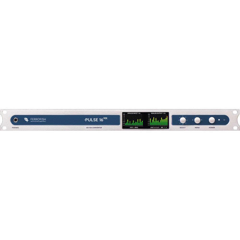Ferrofish Pulse 16 MX 16 x 16 AD/DA Converter with MADI & ADAT