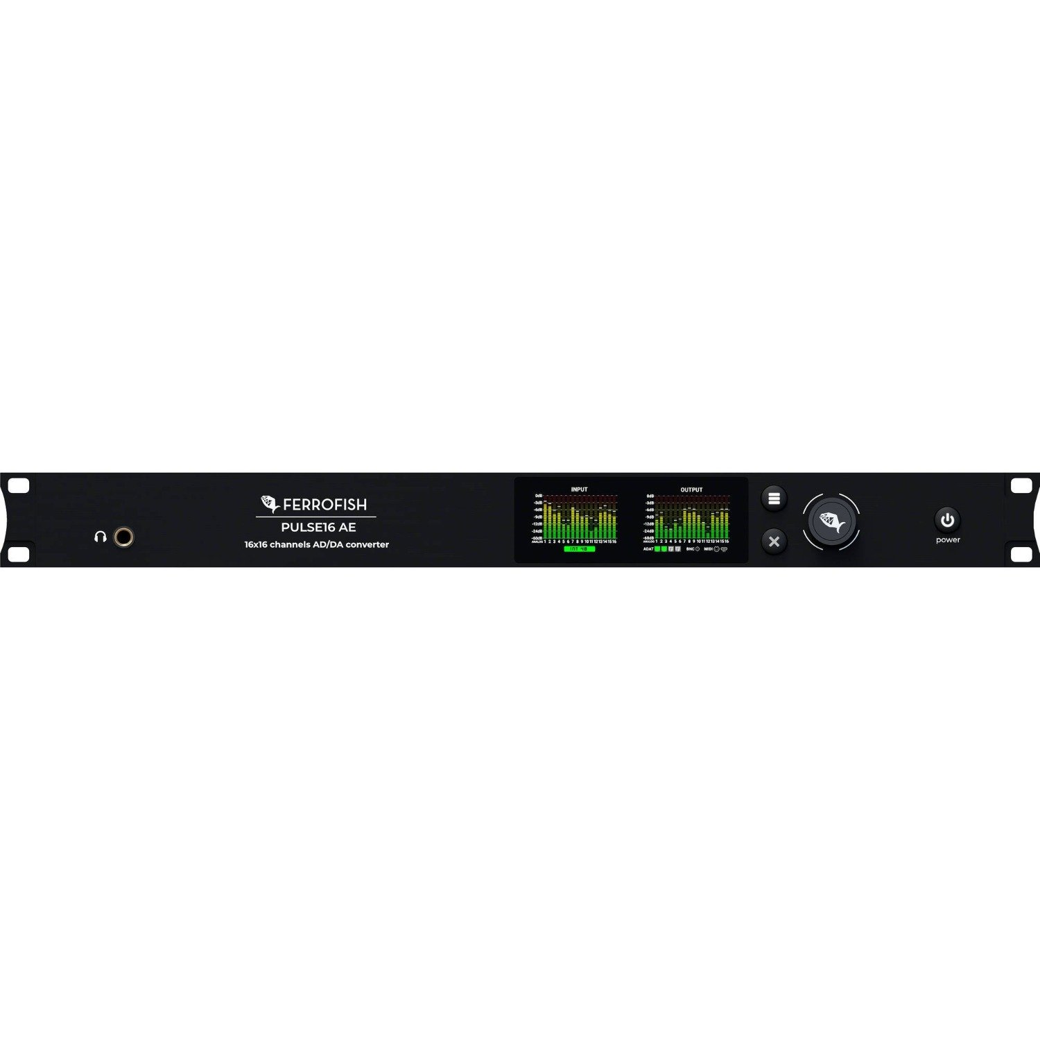 Ferrofish Pulse16 AE AD/DA Converter with ADAT