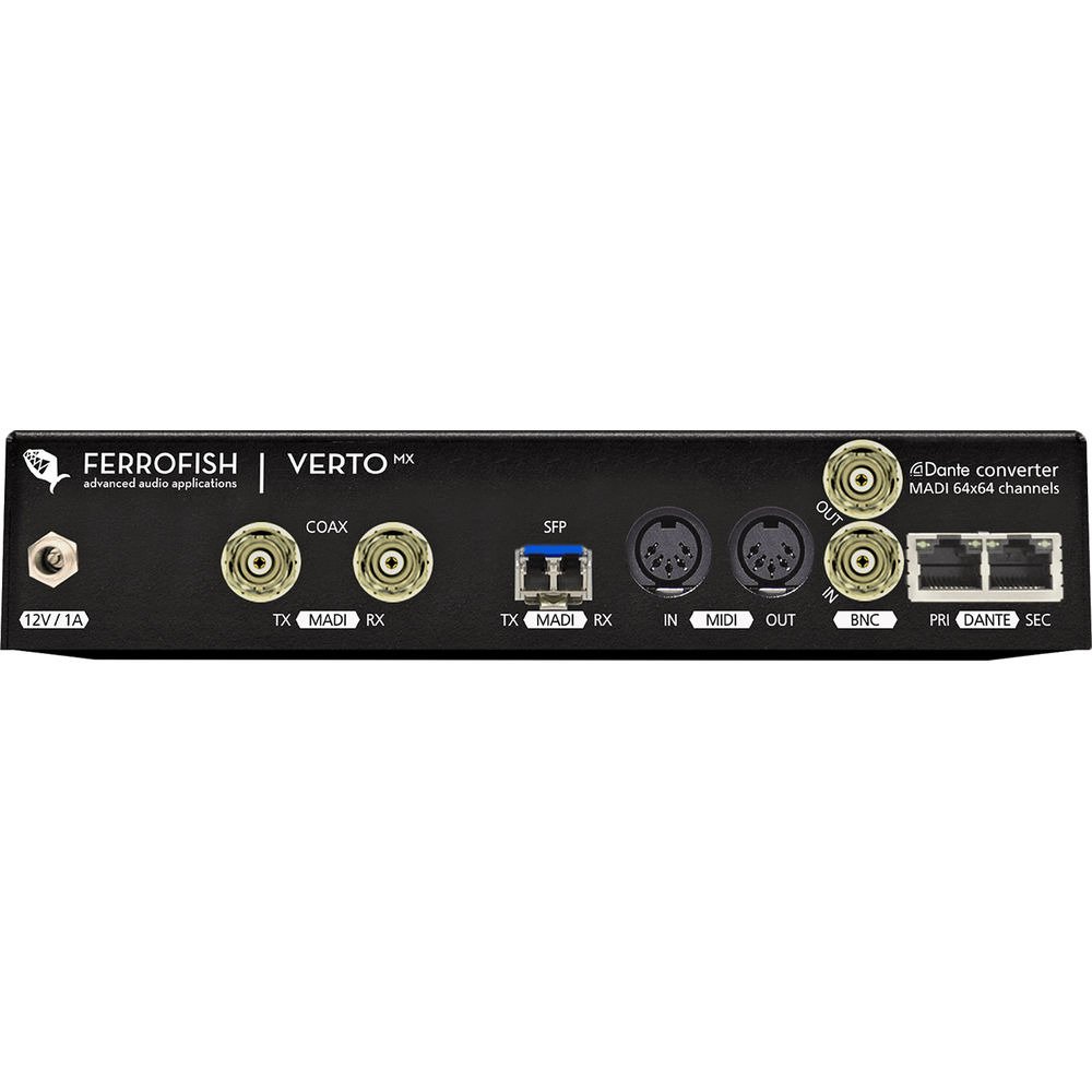 Ferrofish Verto MX 64x64 MADI-Dante Converter