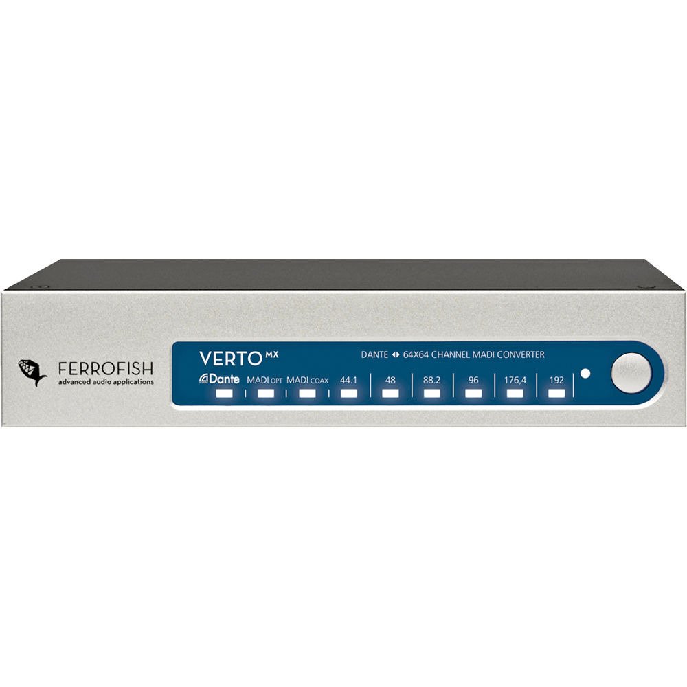 Ferrofish Verto MX 64x64 MADI-Dante Converter