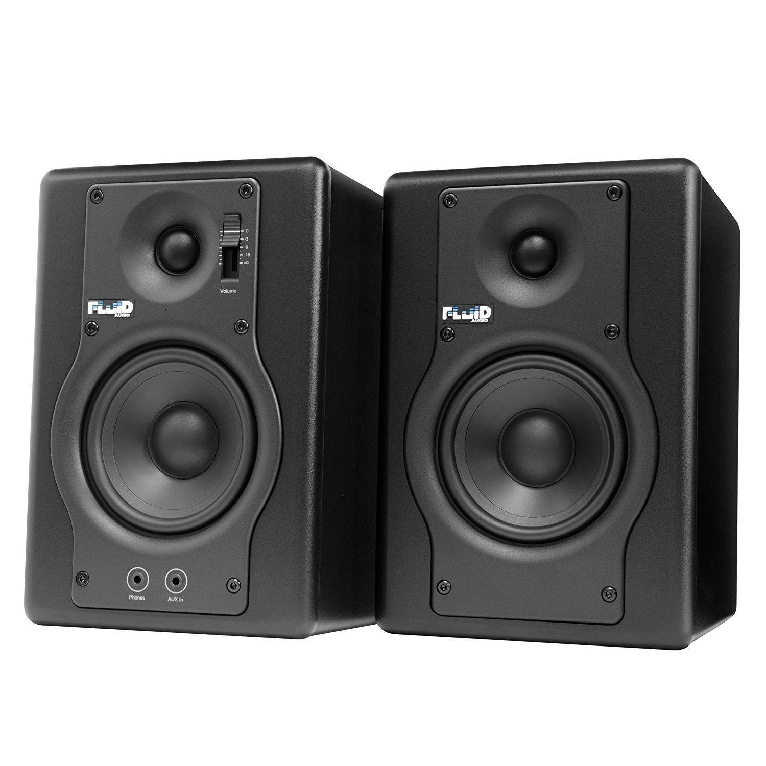 Fluid Audio F4 Active Studio Monitors (Pair)