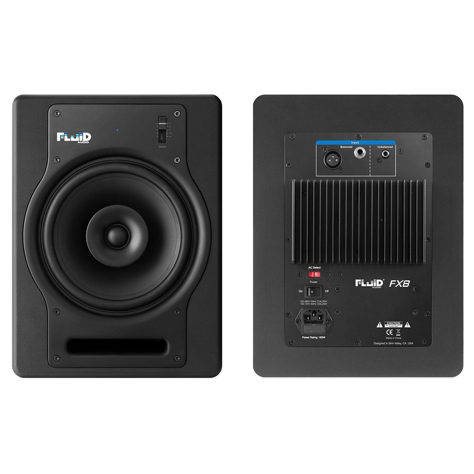 Fluid Audio FX8 Coaxial Studio Monitors (Pair)
