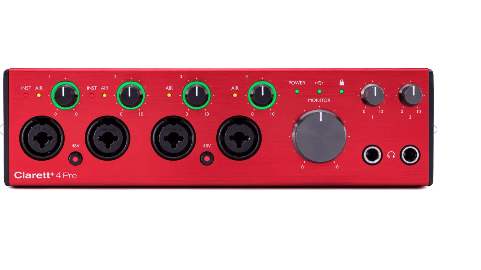Focusrite Clarett+ 4Pre USB-C Audio Interface