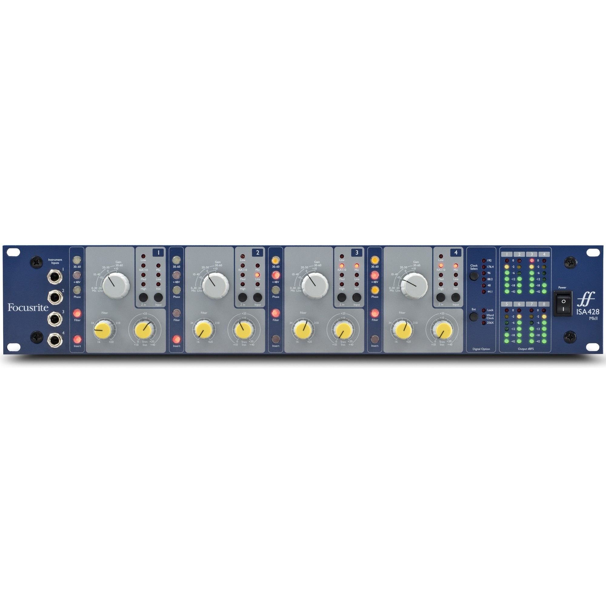 Focusrite ISA 428 MKII Microphone Preamp