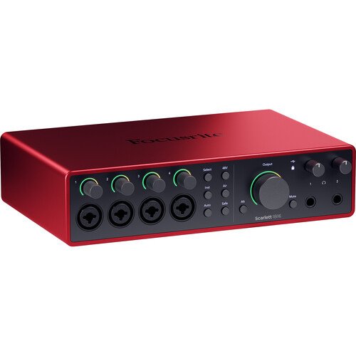 Focusrite Scarlett 18i16 4rd Gen USB Audio Interface