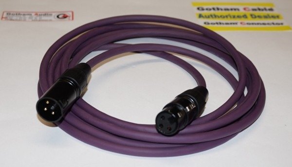 Gotham Audio XLR AES-EBU Digital Cable 110 Ohm 10601