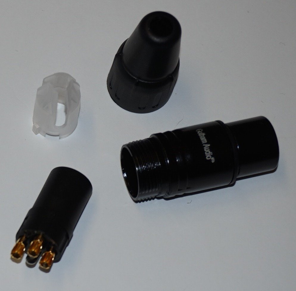 Gotham Gold plated XLR Female 3pin  Connectors