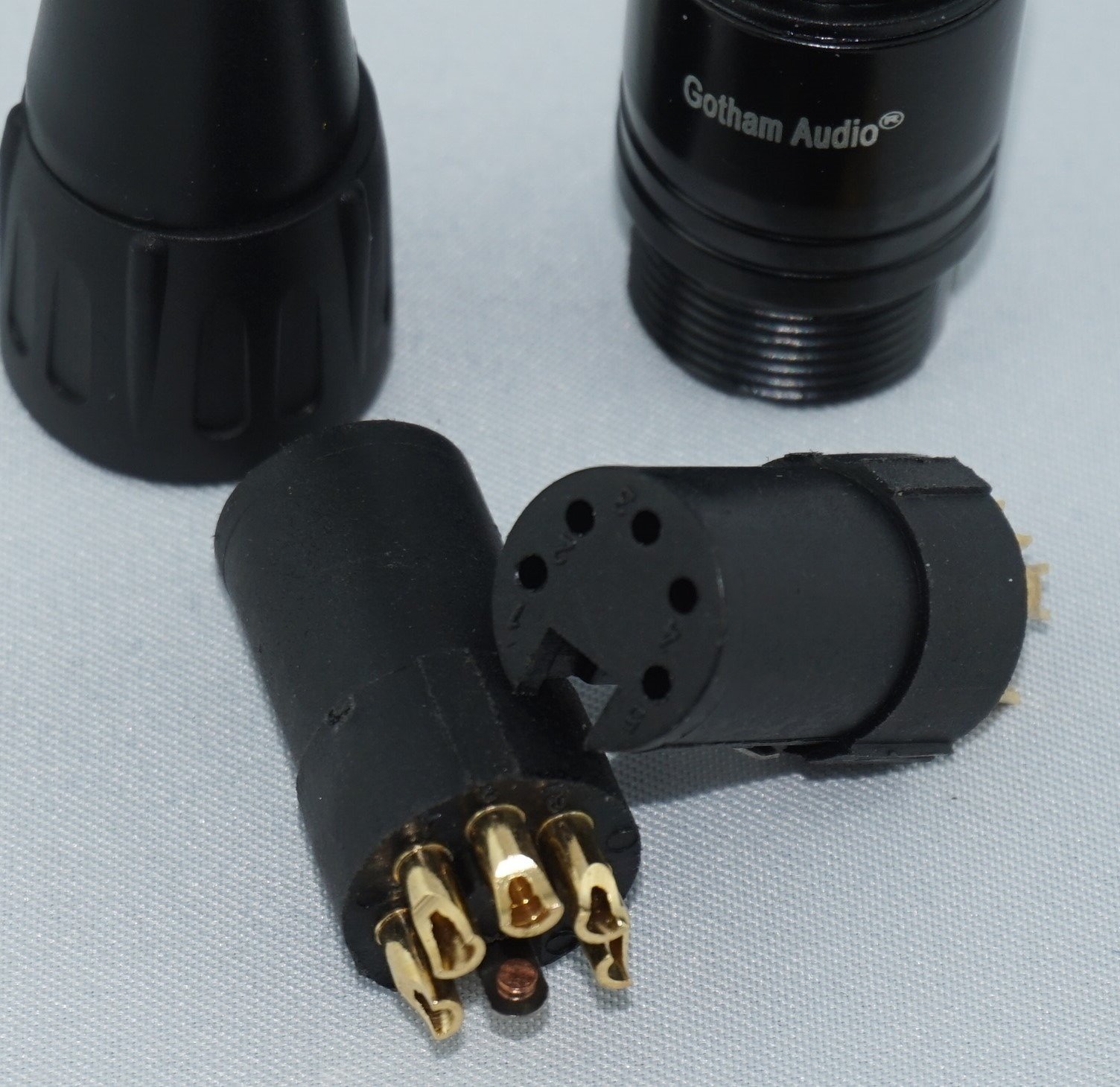 Gotham Gold plated XLR Female  7- pin Connectors