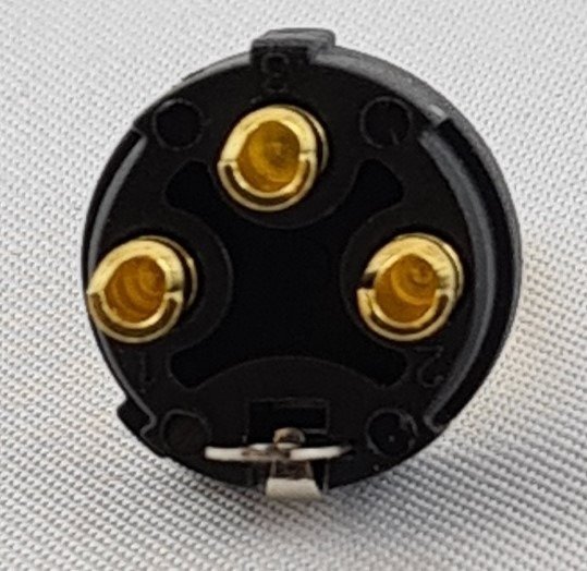 Gotham Gold plated XLR Male 3 pin Connectors