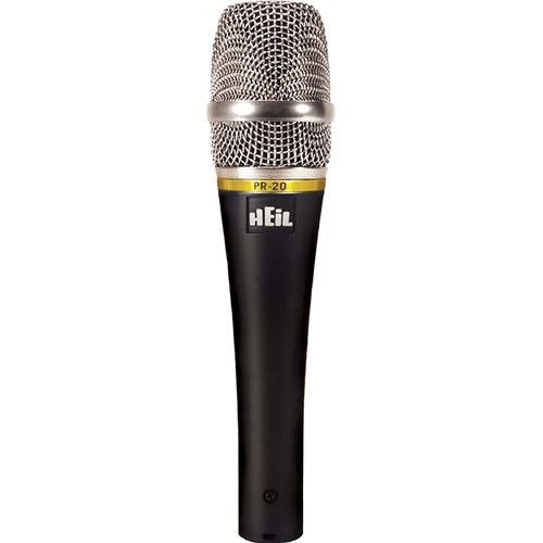 Heil Sound PR 20 SUT Handheld Cardioid Dynamic Microphone with On/Off Switch (Stainless Steel Grille)