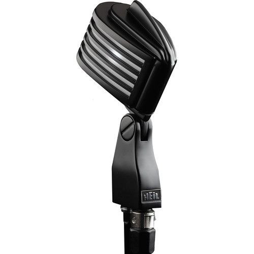 Heil Sound The Fin Vocal Microphone with LED Lights (Matte Black Body, White LEDs)