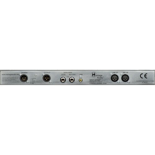 Heritage Audio BritStrip 73-Style Channel Strip with EQ and Diode Bridge Compressor