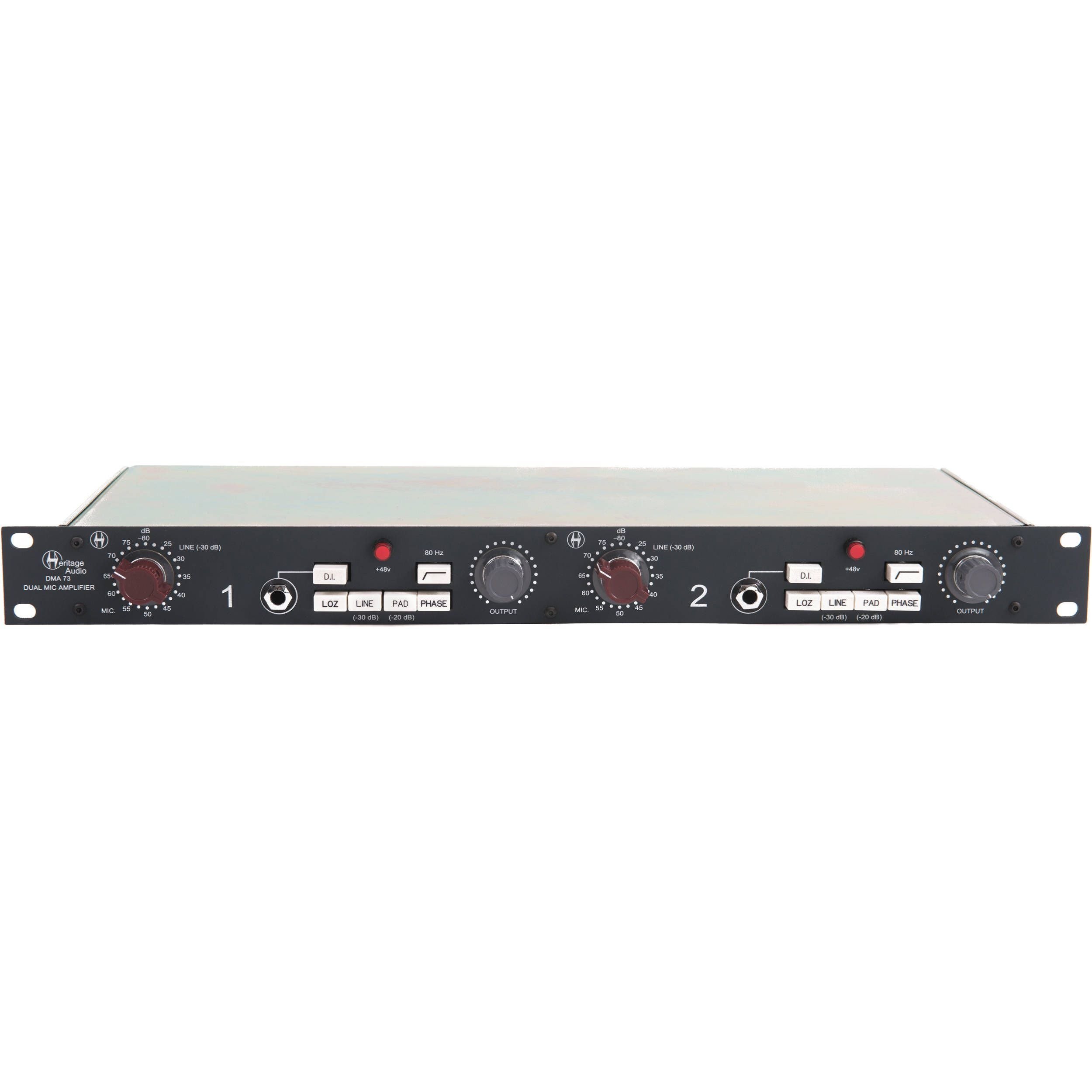 Heritage Audio DMA-73 Dual Microphone Preamplifier