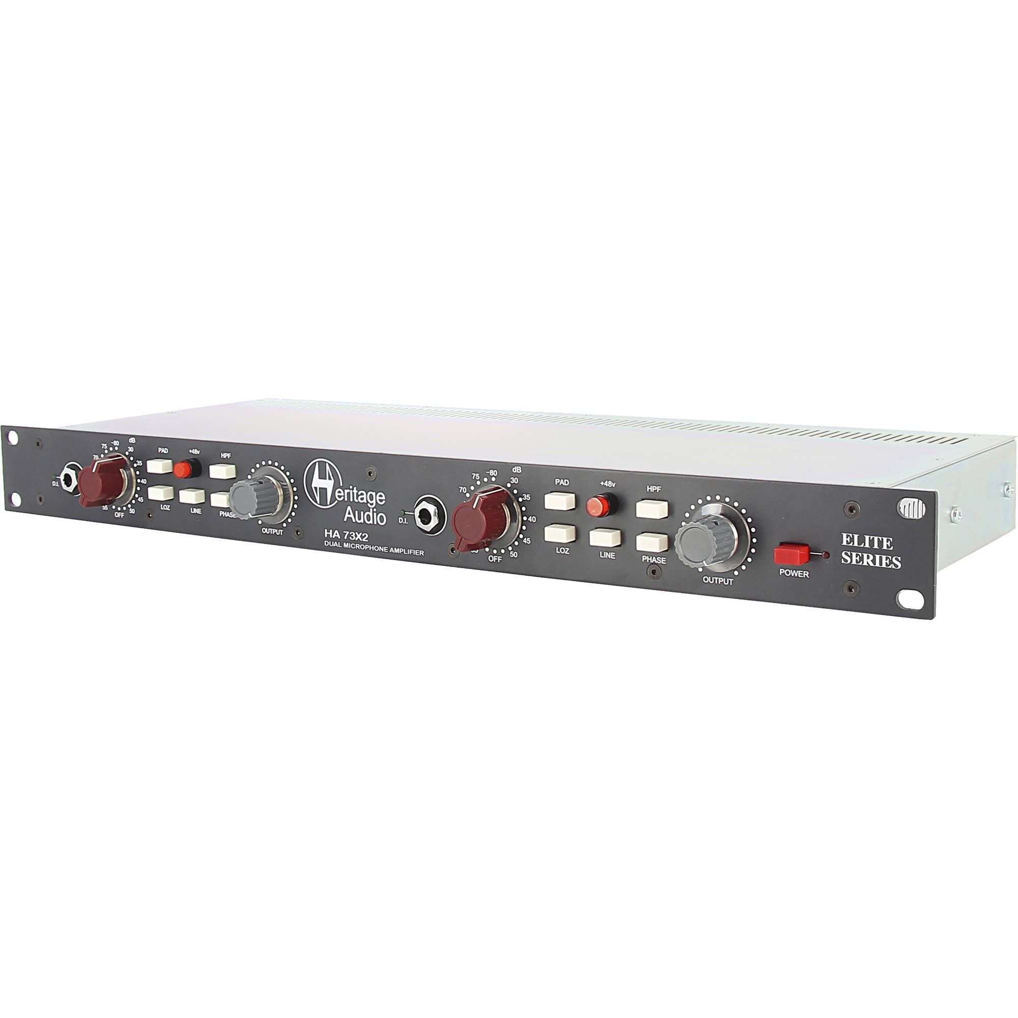 Heritage Audio HA73X2 ELITE - Dual Channel Mic Preamp