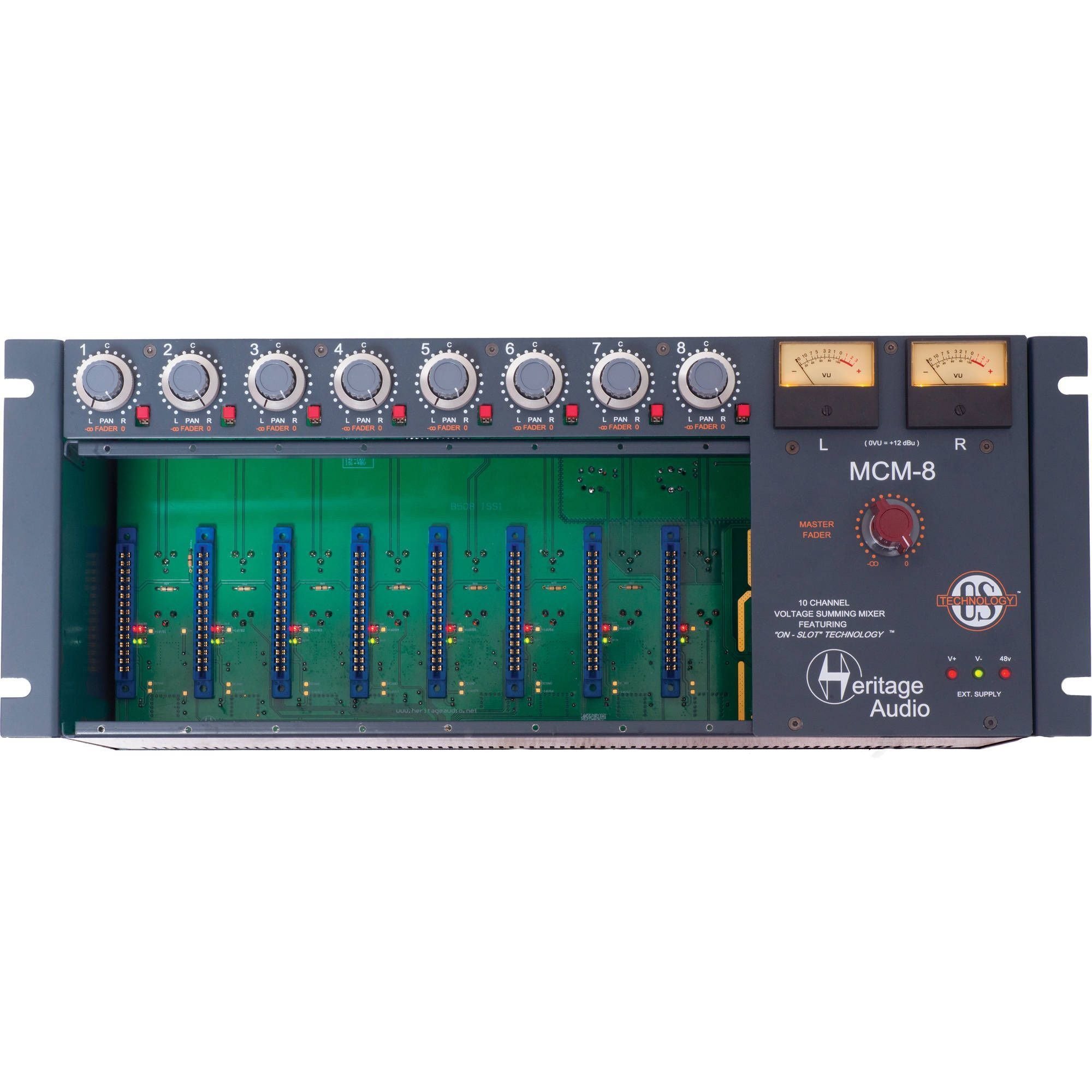 Heritage Audio MCM-8 Mixer Enclosure for 500 Series