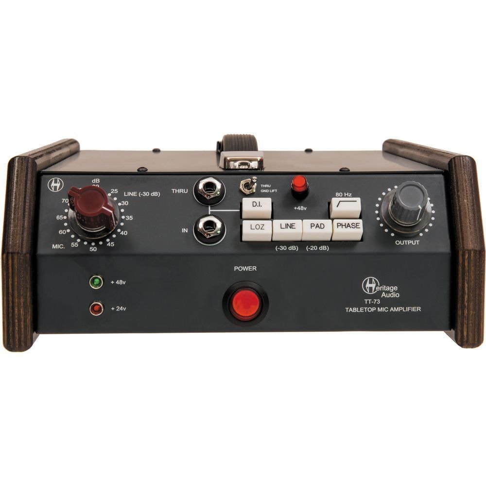 Heritage Audio TT-73 Tabletop Microphone Preamp