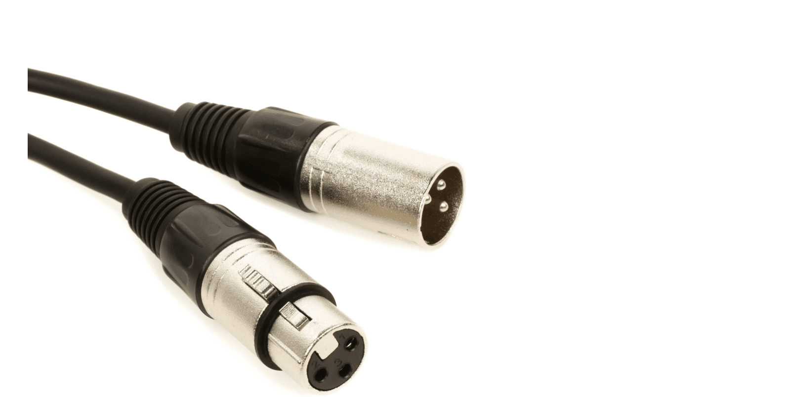 Hosa AES/EBU Cable XLR3F to XLR3M-5'