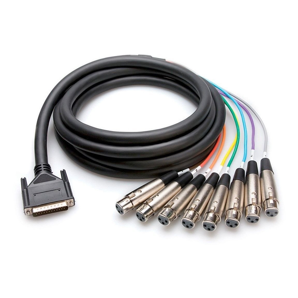 Hosa Balanced Snake XLR3F to DB25