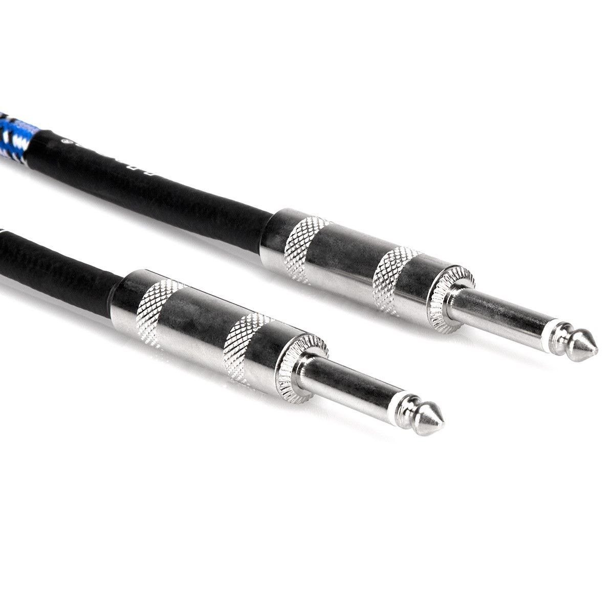 Hosa Cloth Guitar Cable Straight to Same