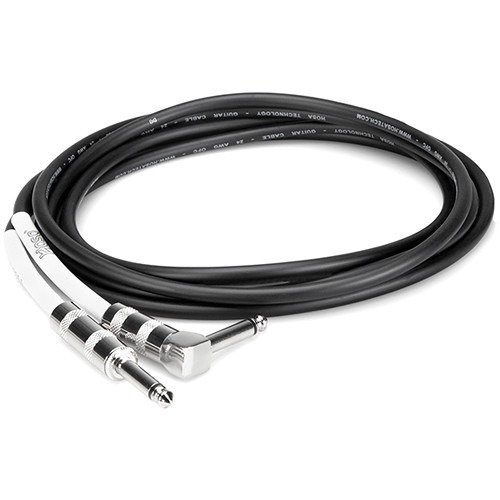Hosa GTR-225R Straight to Right Angle Guitar Cable