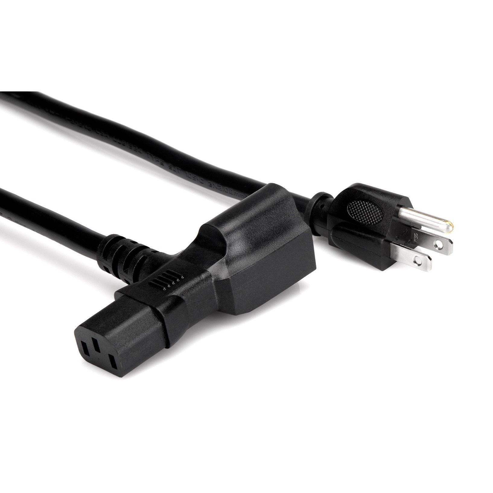 Hosa Power Cord Piggyback IEC C13 to NEMA 5-15P