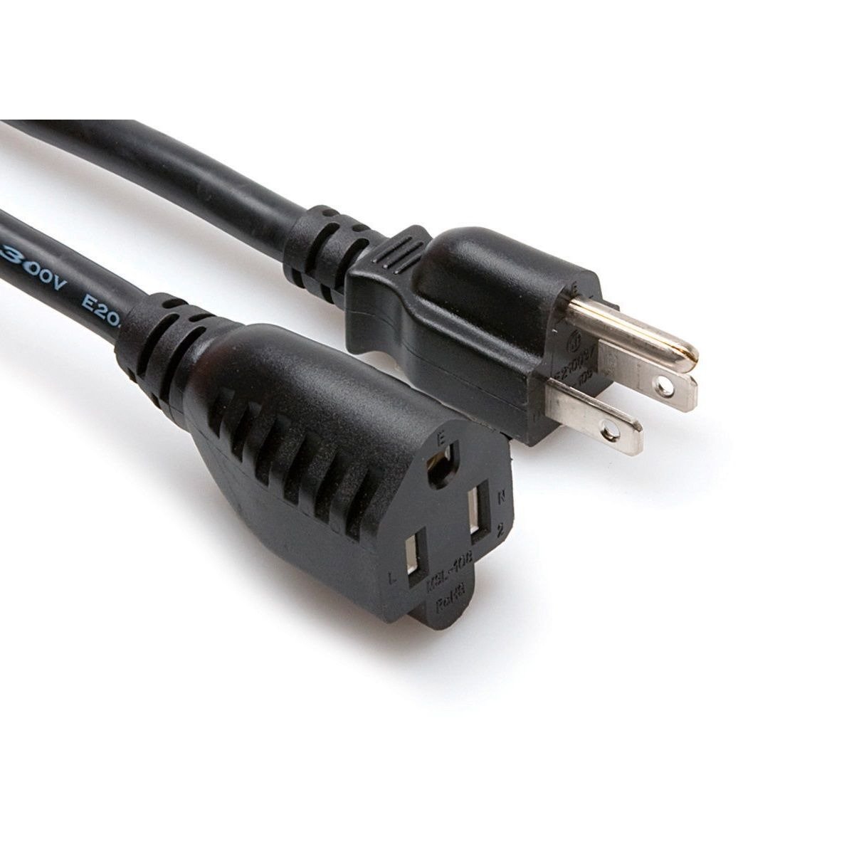 Hosa Power Extension Cord NEMA 5-15R to NEMA 5-15P, 14 AWG