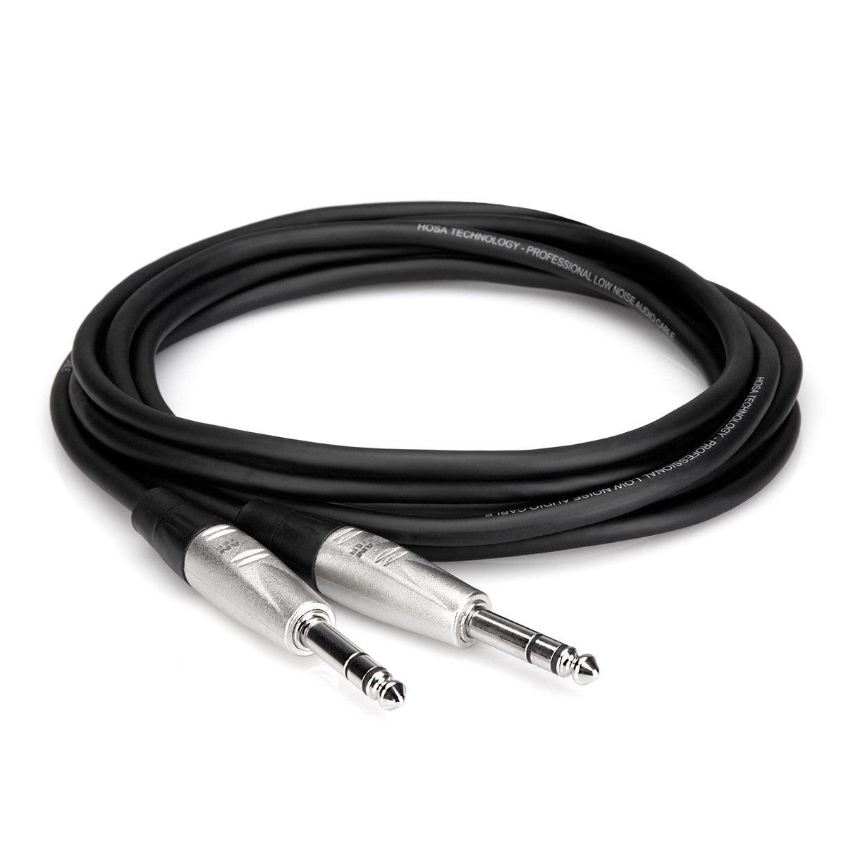 Hosa Pro Balanced Interconnect REAN 1/4" TRS to Same
