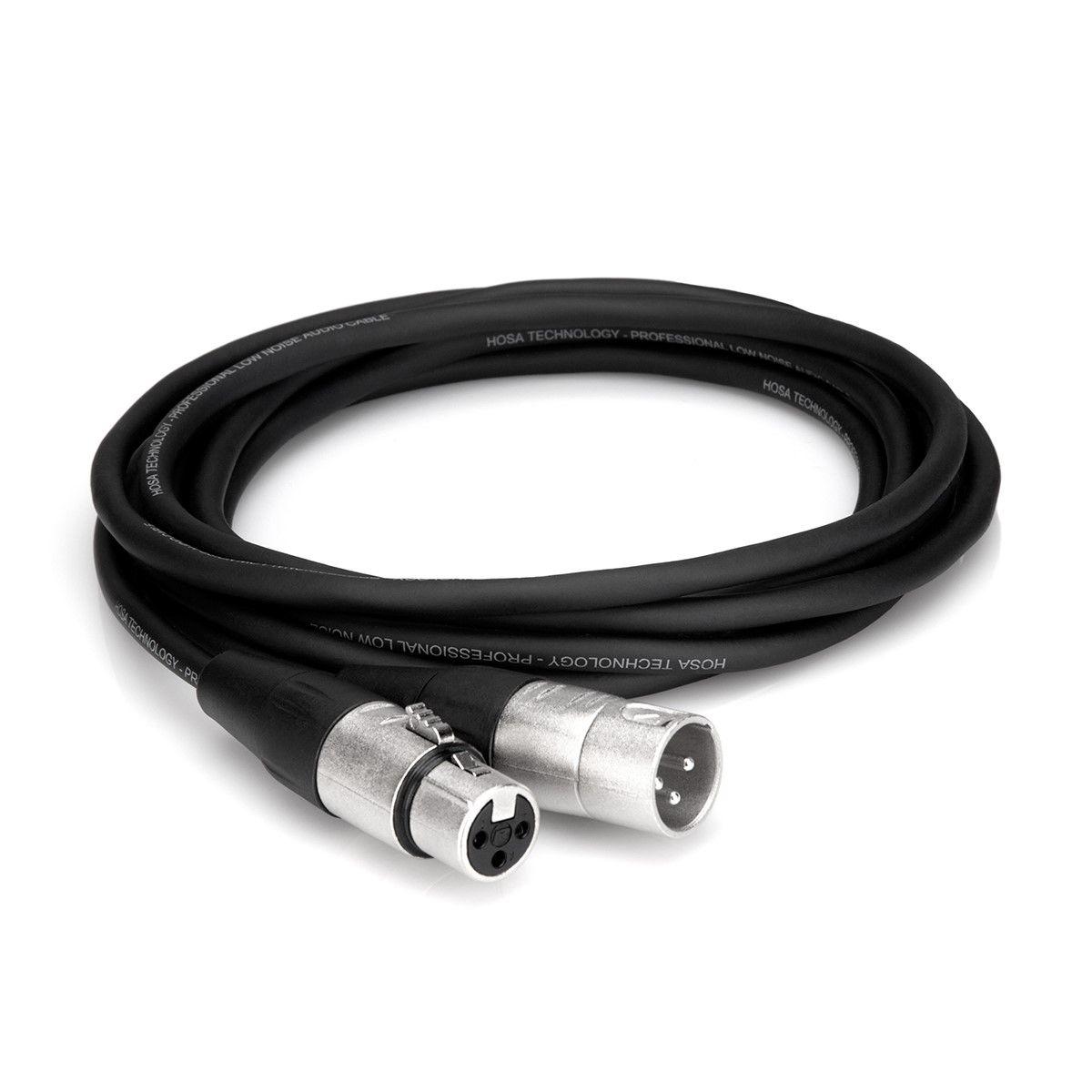 Hosa Pro Balanced Interconnect REAN XLR3F to XLR3M