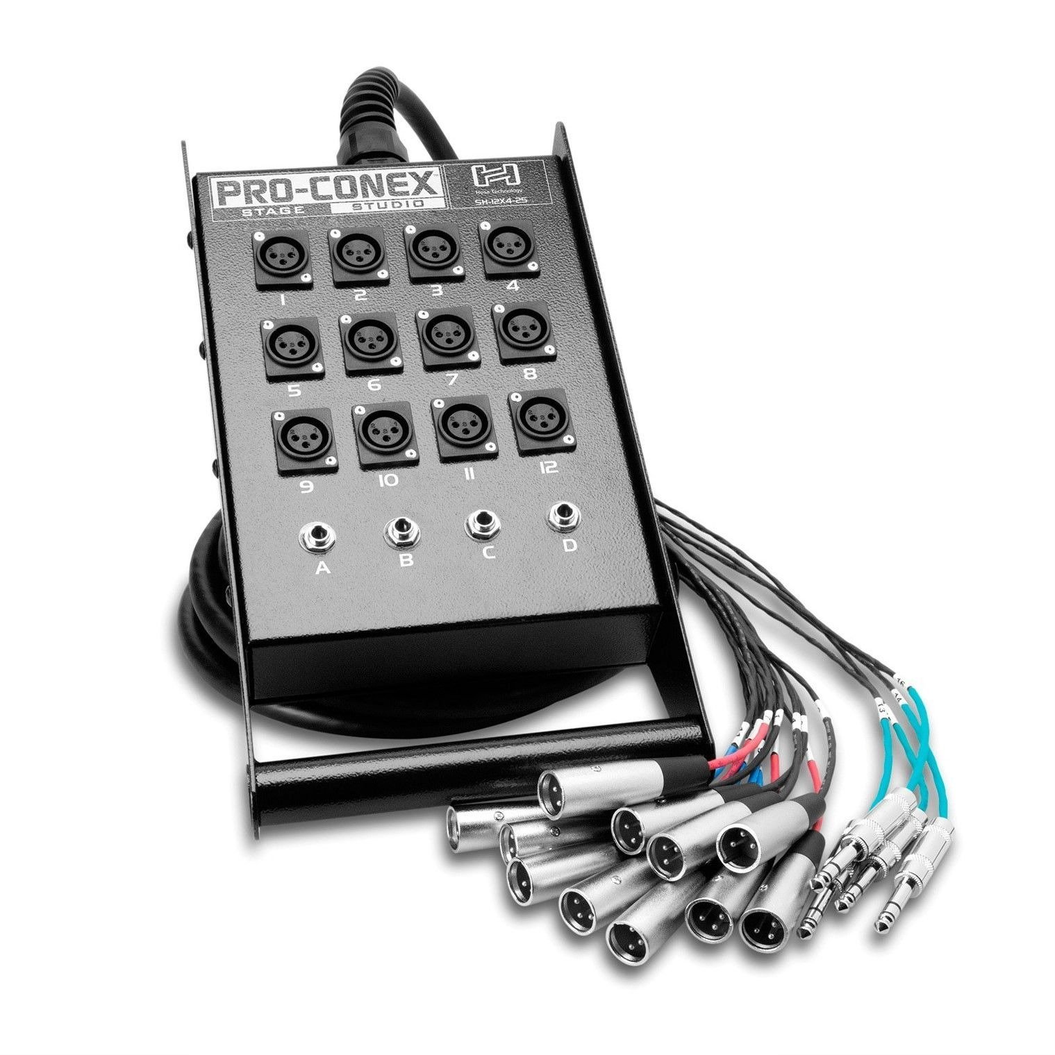 Hosa Stage Box Snake 12 XLR Sends & 4 TRS Returns
