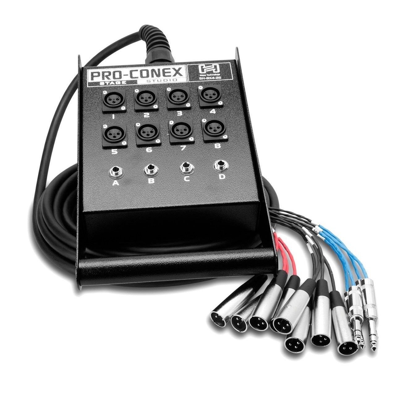 Hosa Stage Box Snake 8 XLR Sends & 4 TRS Returns