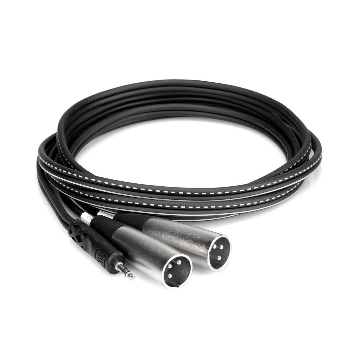 Hosa Stereo Breakout 3.5mm TRS to Dual XLR3M