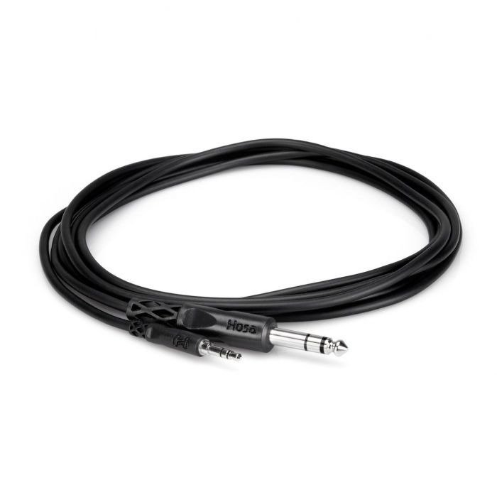 Hosa Stereo Interconnect 3.5mm TRS to 1/4 TRS - 5 ft
