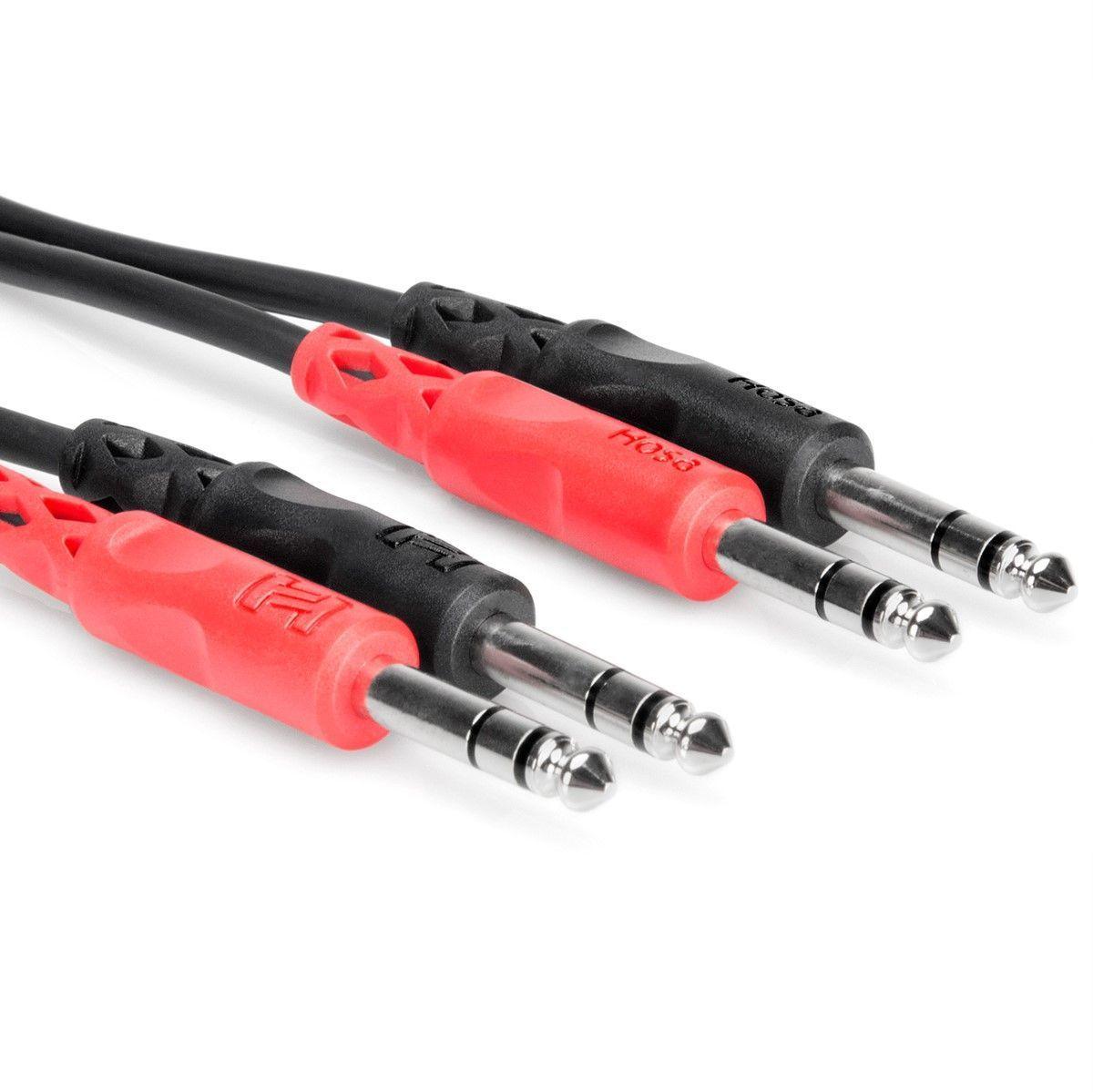 Hosa Stereo Interconnect Dual 1/4" TRS to Same