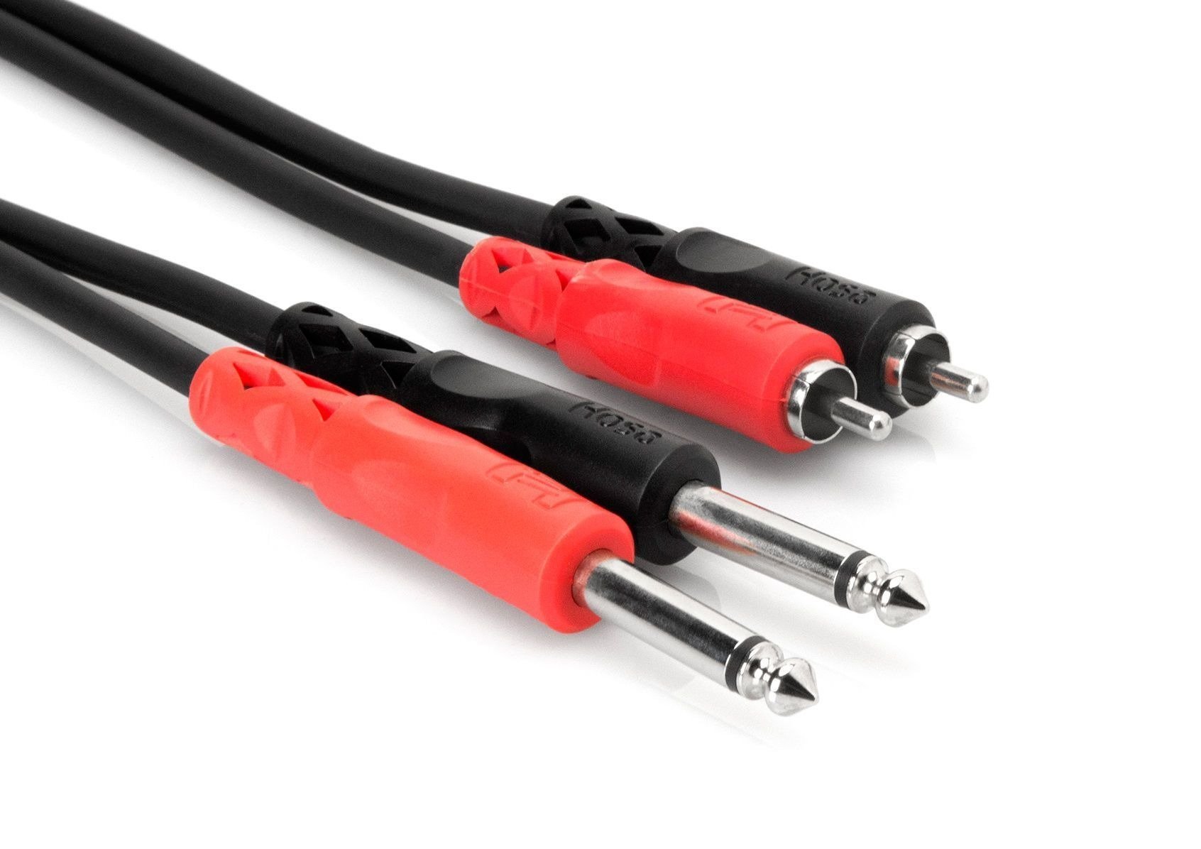 Hosa Stereo Interconnect Dual 1/4" TS to Dual RCA