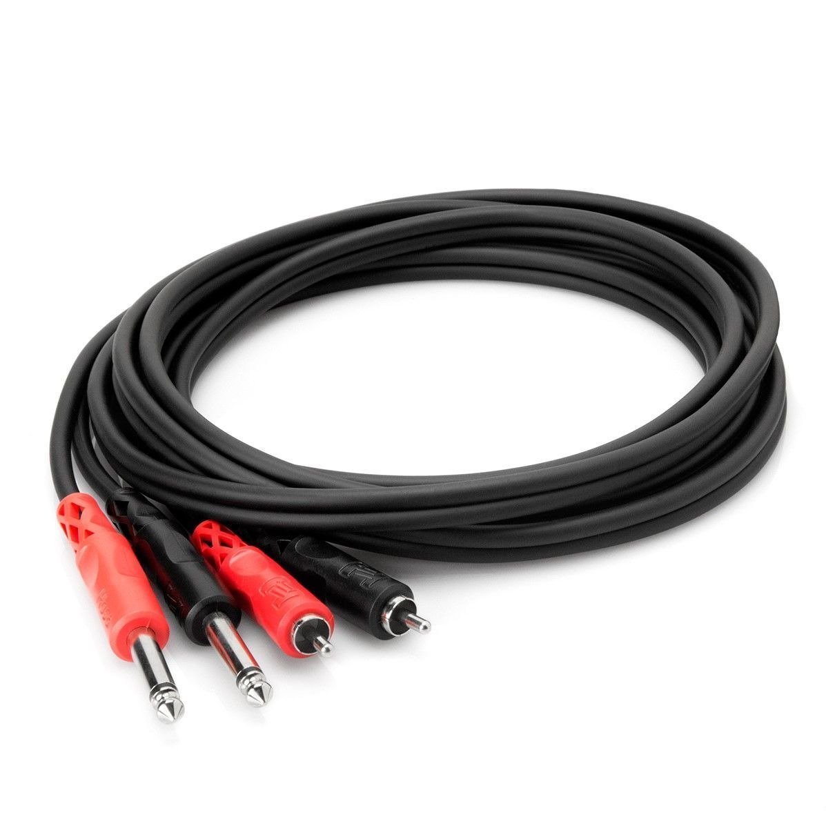 Hosa Stereo Interconnect Dual 1/4" TS to Dual RCA