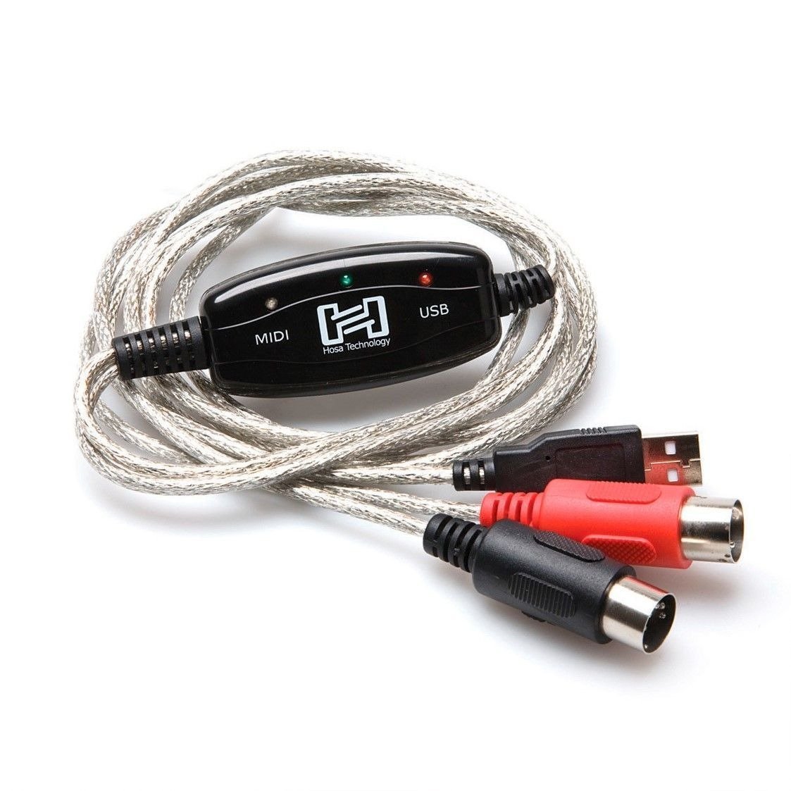 Hosa TRACKLINK USB Interface MIDI I/O to USB Type A