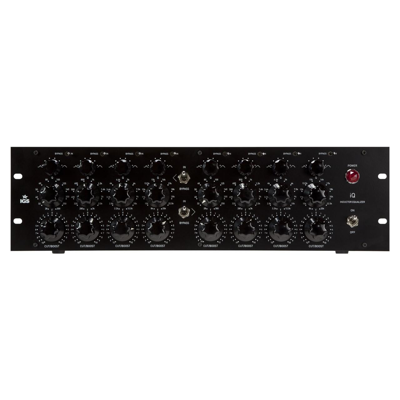IGS Audio iQ. Inductor Dual-Mono Parametric Equalizer