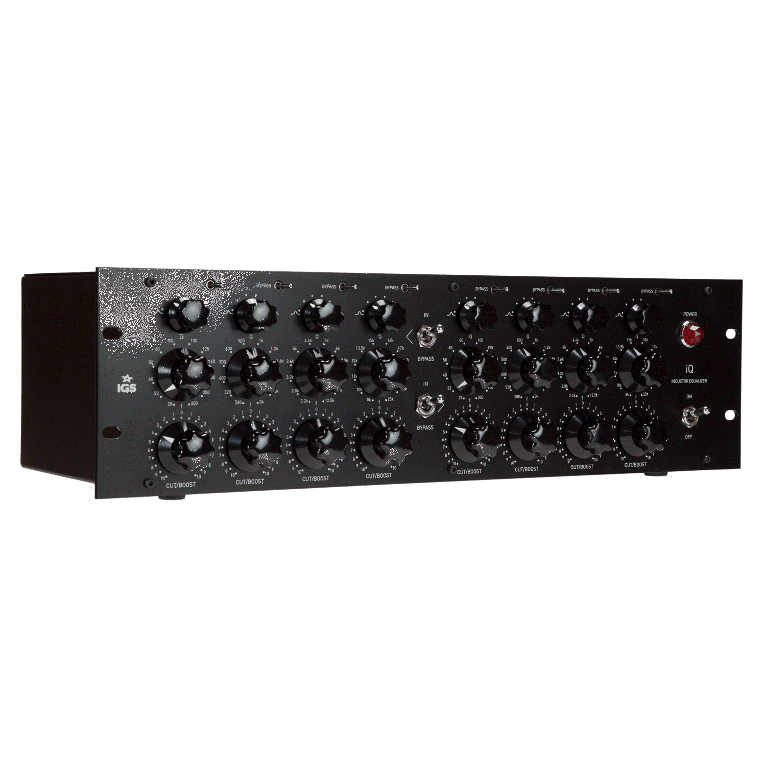 IGS Audio iQ. Inductor Dual-Mono Parametric Equalizer