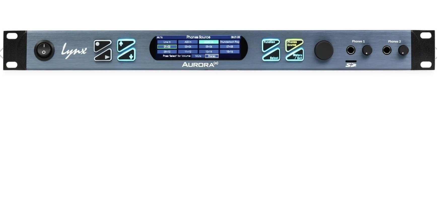 Lynx Aurora (n) 16-DNT 16-channel AD/DA Converter with LM-PRE4, AES I/O and Dante Interface