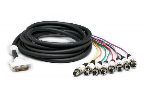 Lynx studio CBL-AIN85 – Eight-channel XLR analog input cable for Aurora converters