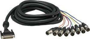 Lynx studio CBL-AOUT85 – Eight-channel XLR analog output cable for Aurora converters