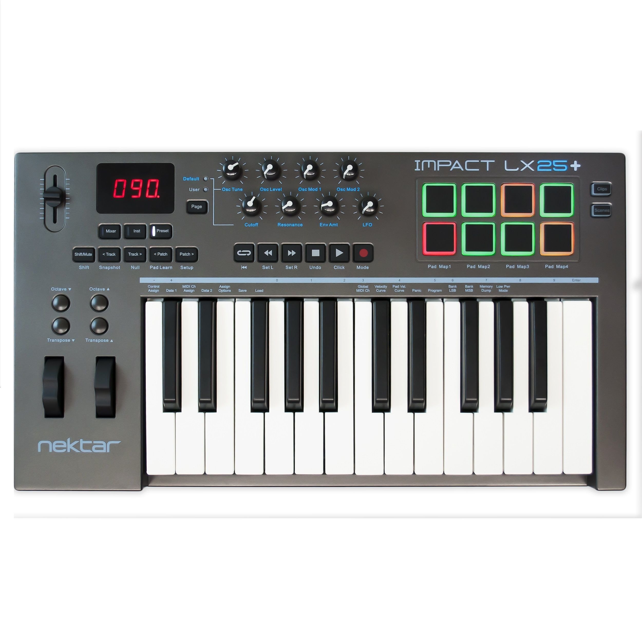 Nektar Impact LX25+ Keyboard Controller