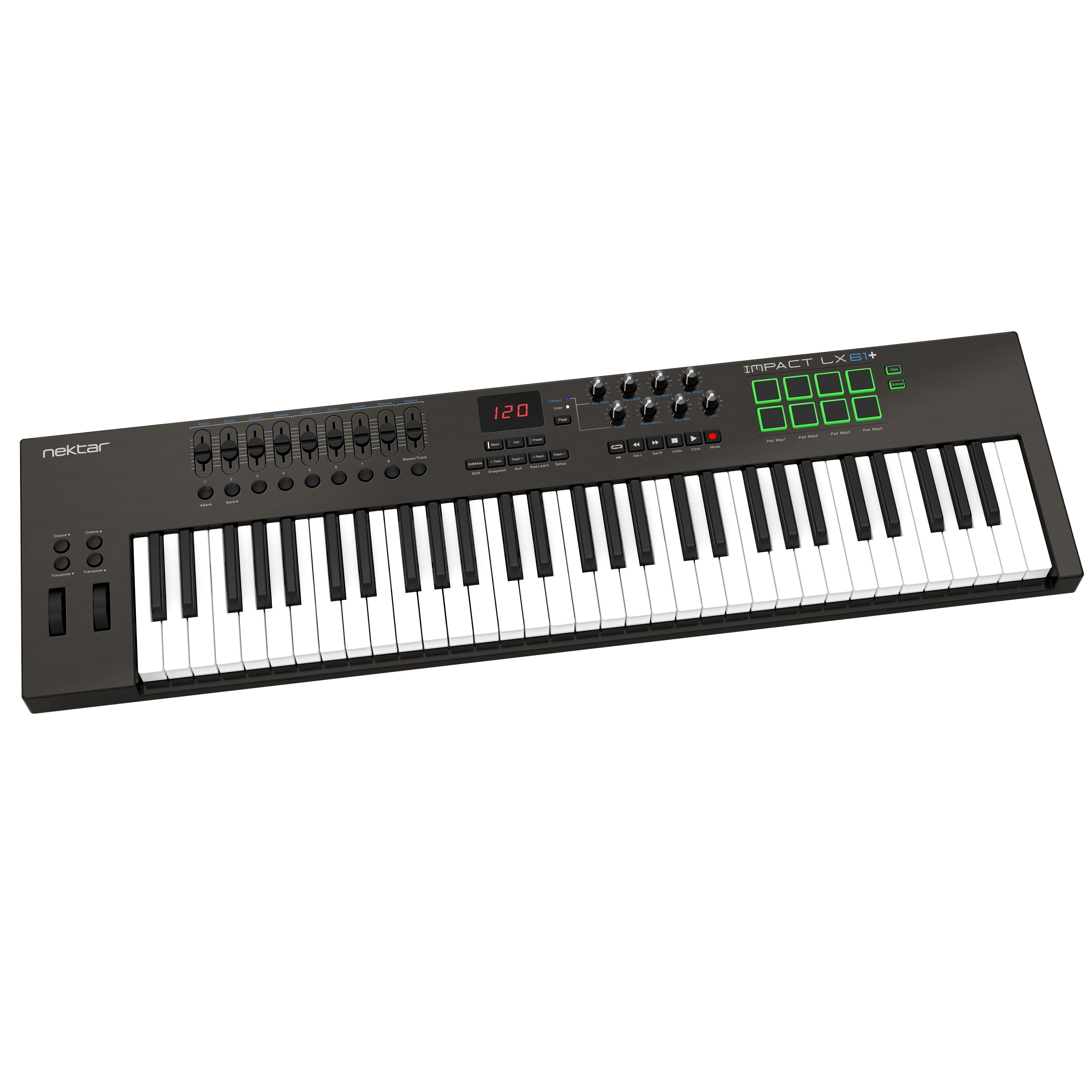 Nektar Impact LX61+ Keyboard Controller