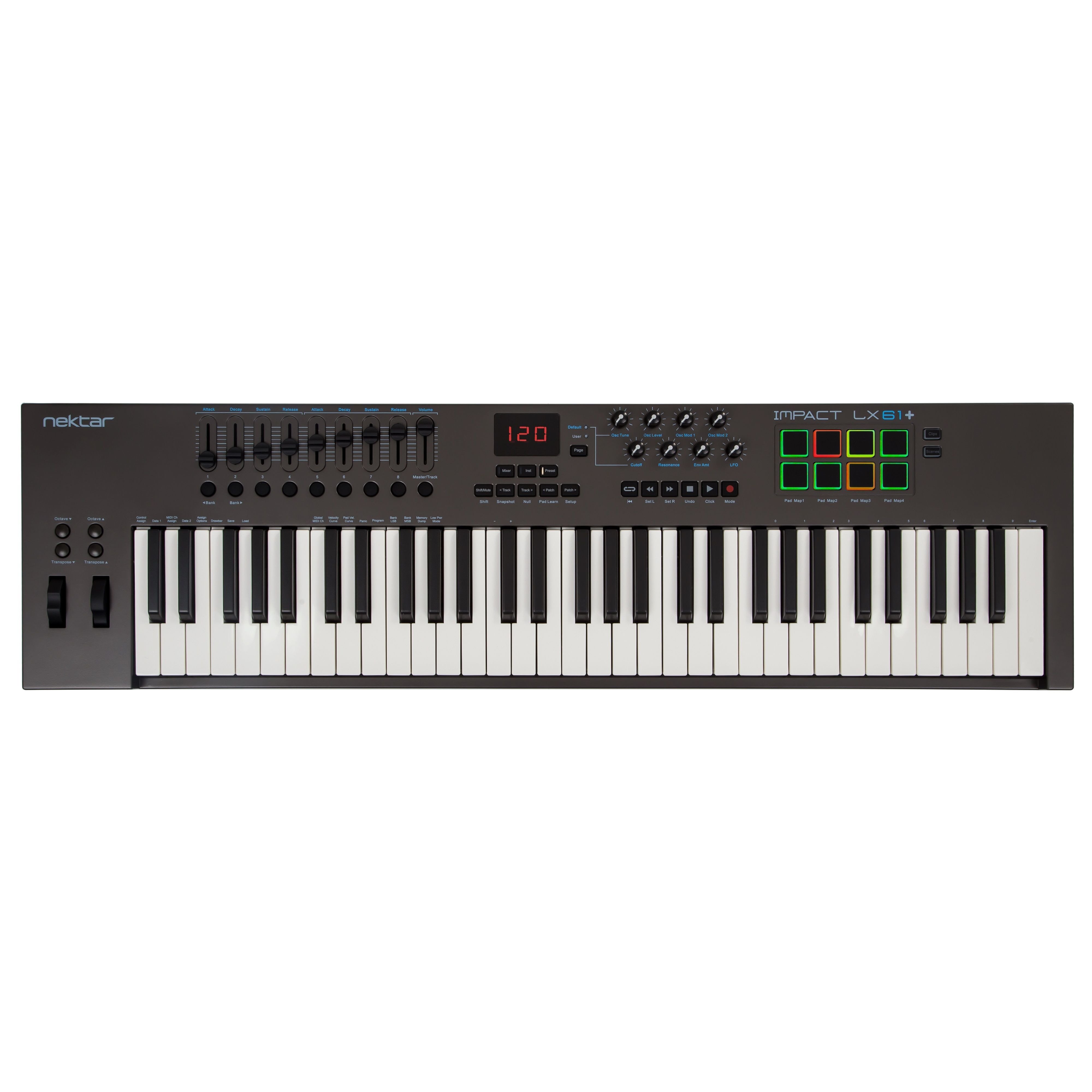 Nektar Impact LX61+ Keyboard Controller