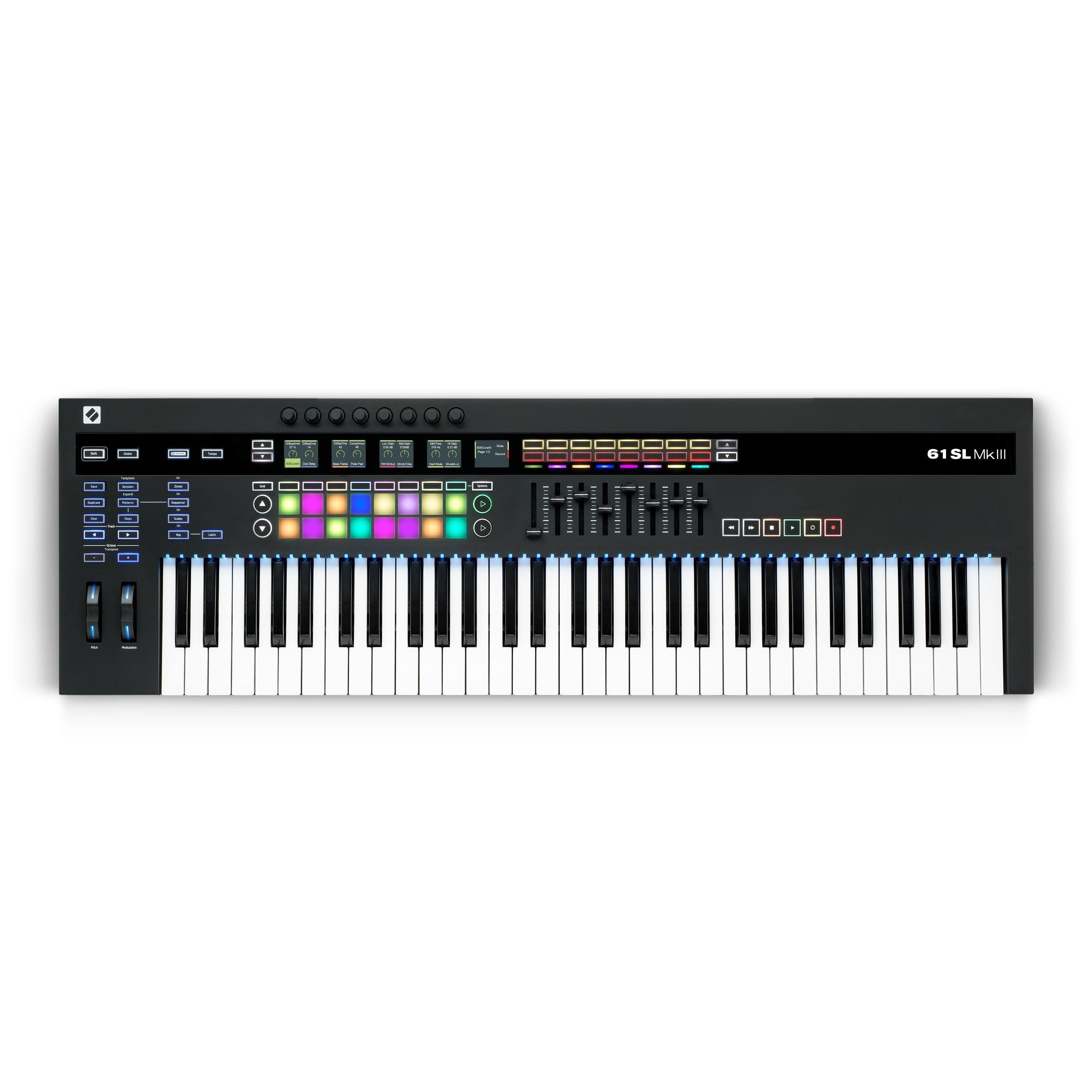 Novation 61SL MkIII Keyboard Controller