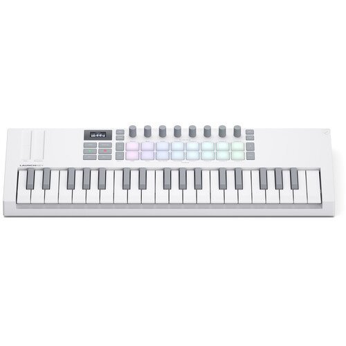 Novation Launchkey Mini 37 MK4 37-key Keyboard Controller - White
