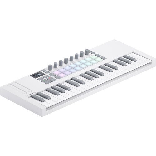 Novation Launchkey Mini 37 MK4 37-key Keyboard Controller - White